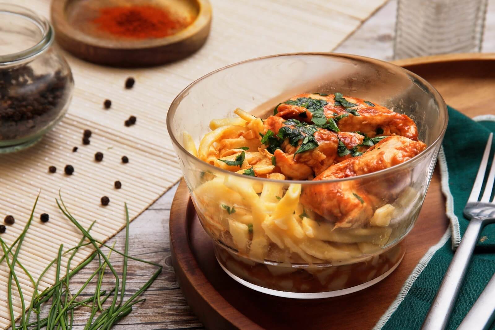 des plats chauds