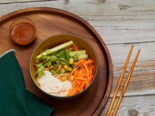 Salade thaïe aux vermicelles