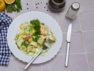 Poitrine de poulet roulée pesto mozzarella