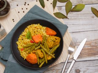 Sauté de veau coco citron vert