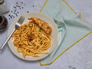 Poulet caramélisé au gingembre