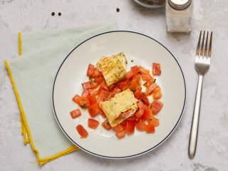 Roulade d'oeuf aux fines herbes