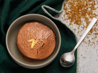 Panna cotta chocolat gingembre