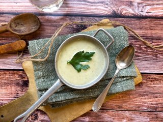 Velouté de lentilles au curry