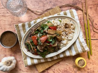 Bœuf sauté à la chinoise