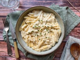 Macaronis au gorgonzola