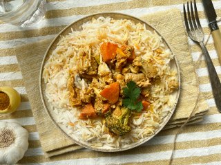 Curry de poisson blanc