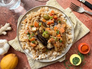 Yassa d'aubergines