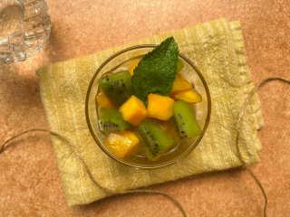 Salade de mangue au gingembre