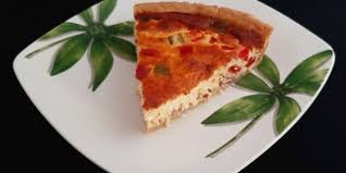 Quiche féta poivron