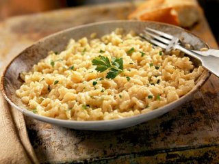 Risotto coquillettes parmesan