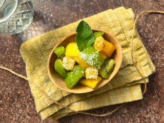 Salade de mangue au gingembre