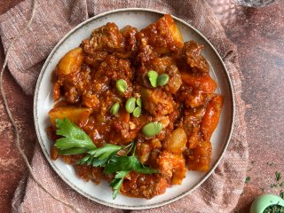 Sauté de veau aux aubergines