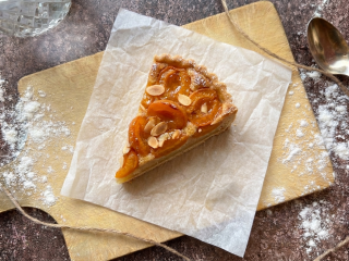 Tarte amandine aux abricots