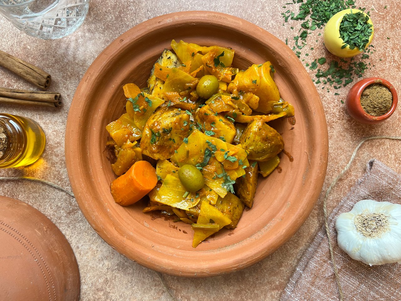 Tajine aux légumes et au citron confit fait maison, découvrez les autres menus de la semaine