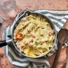 Tagliatelle alla carbonara