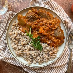 Navarin d'agneau à la patate douce