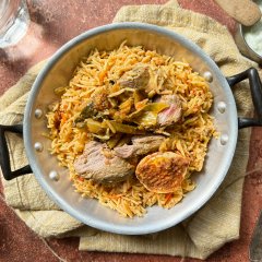 Agneau biryani