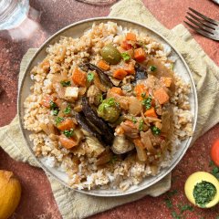 Yassa d'aubergines