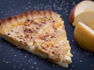 Tarte aux pommes à la cannelle