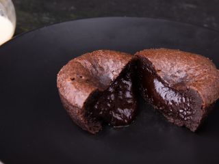 Cœur fondant au chocolat