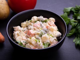 Macédoine de légumes aux herbes fraîches