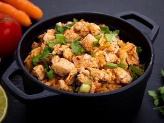 Nasi goreng au poulet