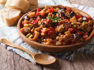 Salade d'aubergines caponata