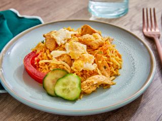 Nasi goreng au poulet