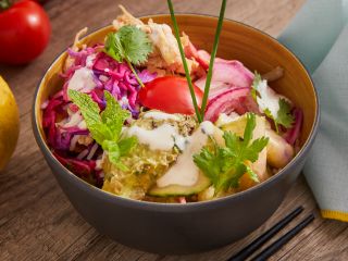 Poke bowl poulet Teriyaki