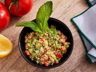 taboulé de quinoa au citron confit