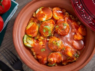 Tajine aux boulettes de bœuf