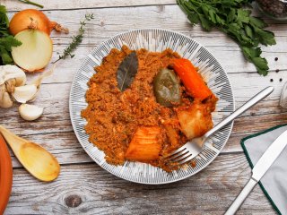 Couscous veggie à la sénégalaise