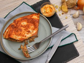 Keema Paratha: pain au bœuf et chutney à la menthe