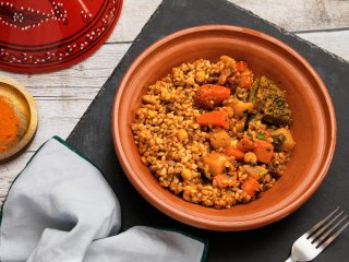 Couscous végan à l'épeautre