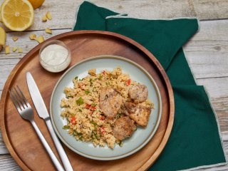 Poulet sauté à la libanaise