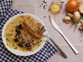 Poulet à la moutarde