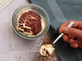 Tiramisu chocolat noisette