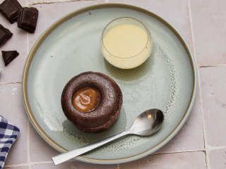 Moelleux chocolat caramel