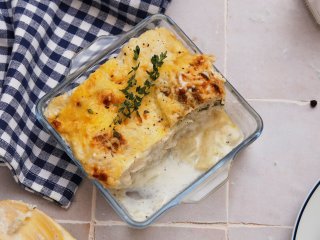 Gratin de chou-fleur au reblochon