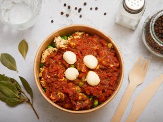 Pesto de poulet mozzarella