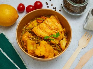 Poisson blanc tikka masala