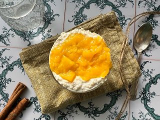 Shortcake vanillé à la mangue