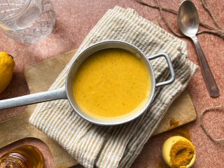 Velouté de potiron au curry