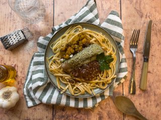 Pistou de poisson aux linguines