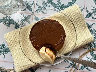 Panna cotta au chocolat