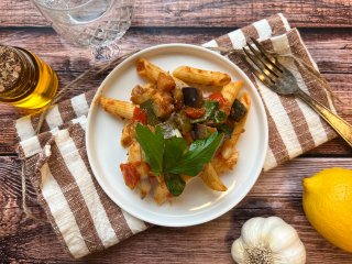 Salade de pennes ratatouille