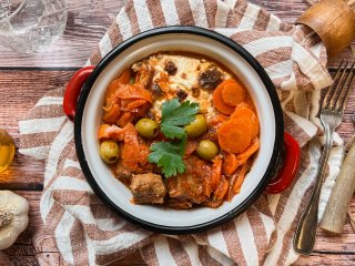 Sauté de veau et gratin dauphinois