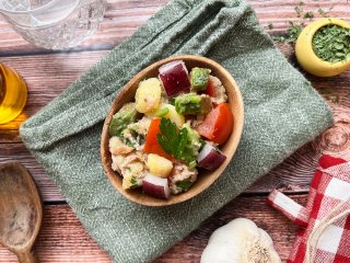 Salade de thon à l'avocat