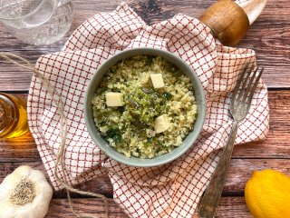 Salade de quinoa aux algues et mozzarella